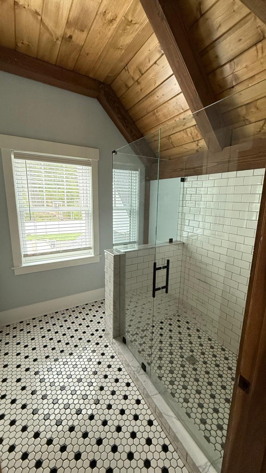 Bathroom finish work